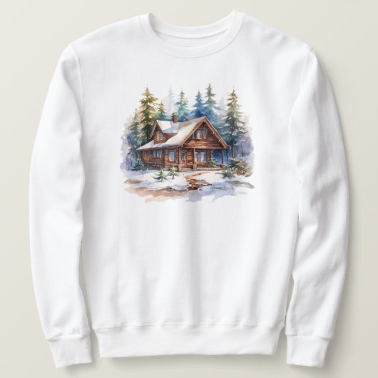 Sweatshirt Cabine d'hiver (Design devant)
