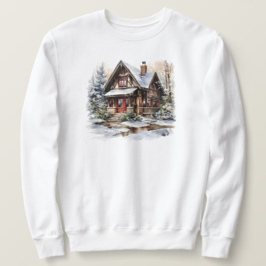 Sweatshirt Cabine d'hiver (Design devant)