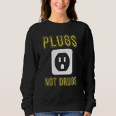 Sweatshirt Câble électrique de câble de Lineman Electrician H (Devant)