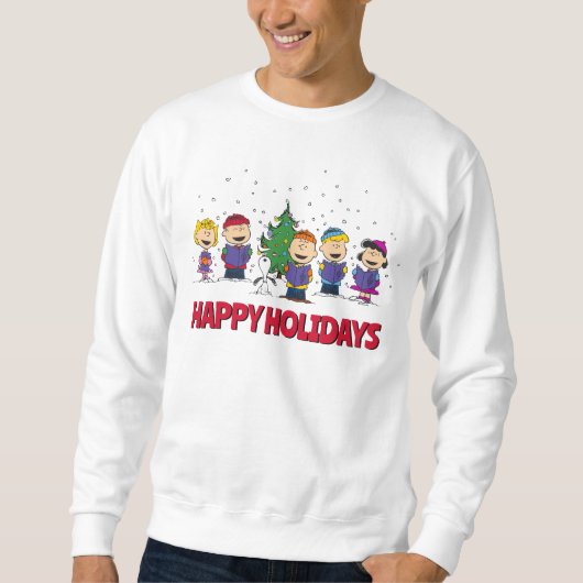 Sweatshirt cacahuètes | Autour de l'arbre de Noël (Devant)