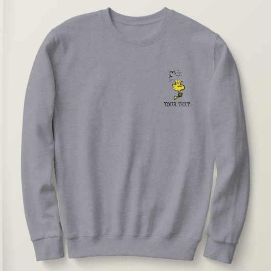 Sweatshirt cacahuètes | Bois éteint (Design devant)
