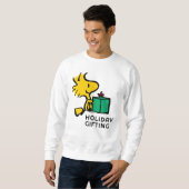 Sweatshirt cacahuètes | Cadeau de Noël Woodstock (Devant entier)