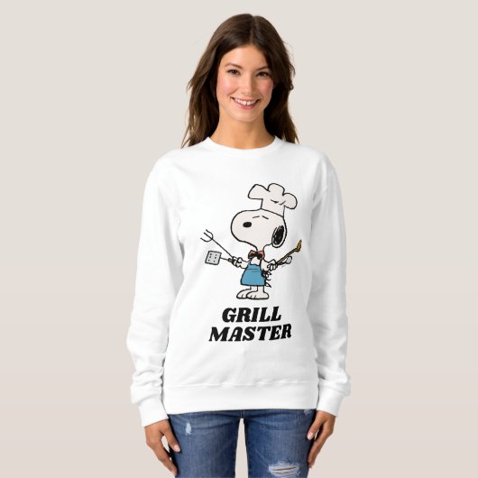 Sweatshirt cacahuètes | Chef Snoopy (Devant entier)