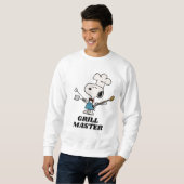 Sweatshirt cacahuètes | Chef Snoopy (Devant entier)