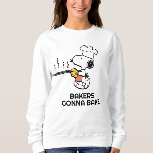 Sweatshirt cacahuètes | Cookies à biscuits Snoopy (Devant)