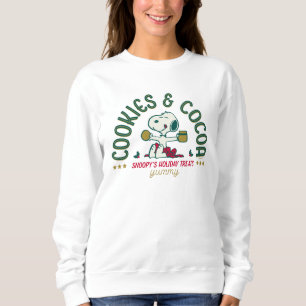 Sweatshirt cacahuètes Cookies et cacao Snoopy
