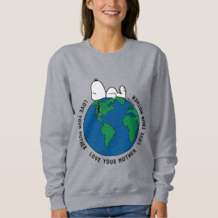 Sweatshirt cacahuètes Gardez le propre Gardez le vert