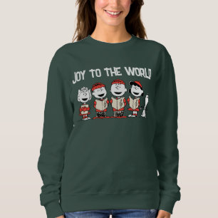 Sweatshirt cacahuètes   Joyeuse Chorale de Noël