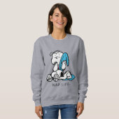 Sweatshirt cacahuètes | Linus & Snoopy (Devant entier)