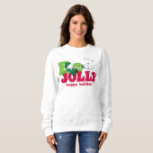 Sweatshirt cacahuètes | Linus & Snoopy Be Jolly (Devant entier)