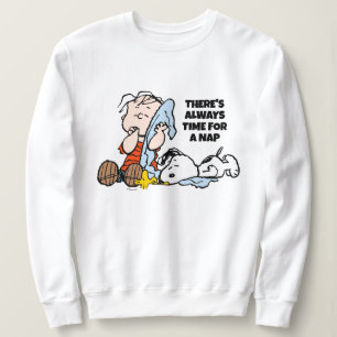 Sweatshirt cacahuètes Linus, Snoopy & Woodstock