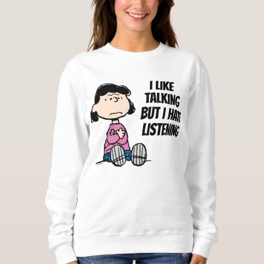 Sweatshirt cacahuètes | Lucy Avec Armoiries Traversées (Devant)