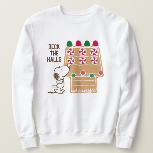 Sweatshirt cacahuètes | Maison en pain d'épice (Design devant)
