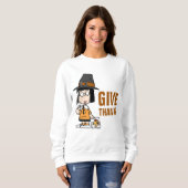 Sweatshirt cacahuètes | Marcie Pilgrim (Devant entier)