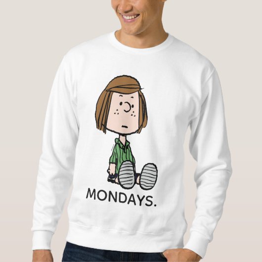 Sweatshirt cacahuètes | Peppermenthe Patty assis (Devant)