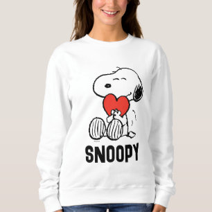 Sweatshirt cacahuètes   Saint Valentin   Snoopy Heart Hug