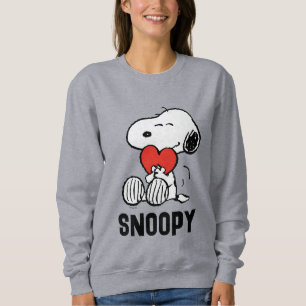 Sweatshirt cacahuètes   Saint Valentin   Snoopy Heart Hug