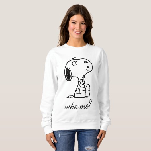 Sweatshirt cacahuètes | Sifflet Snoopy (Devant entier)