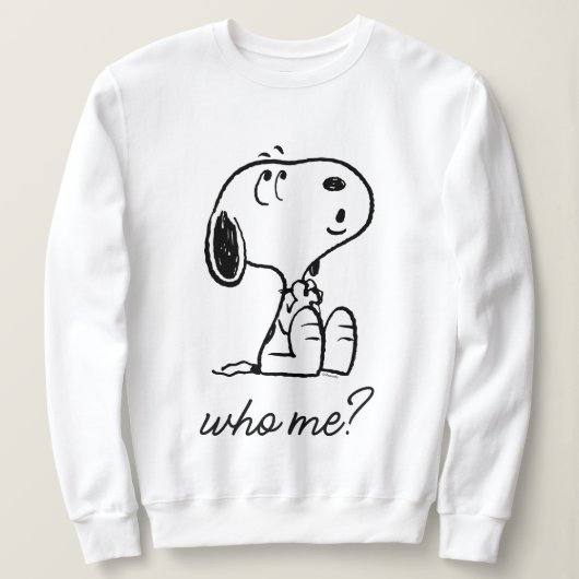 Sweatshirt cacahuètes | Sifflet Snoopy (Design devant)