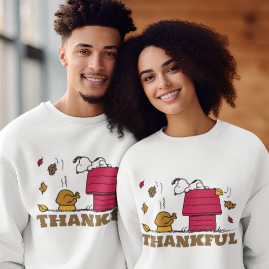 Sweatshirt cacahuètes | Snoopy Be Thankful