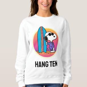 Sweatshirt cacahuètes Snoopy Beach Beagle