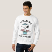 Sweatshirt cacahuètes | Snoopy Beach Walk Vacances en famille (Devant entier)