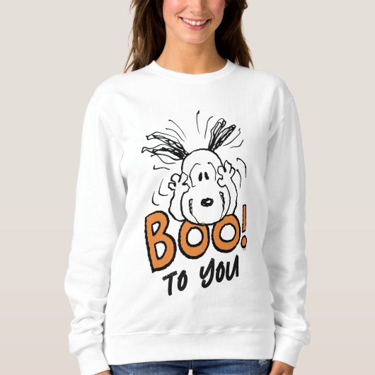 Sweatshirt cacahuètes | Snoopy Boo (Devant)
