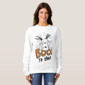 Sweatshirt cacahuètes | Snoopy Boo (Devant entier)