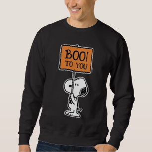 Sweatshirt cacahuètes Snoopy Boo !