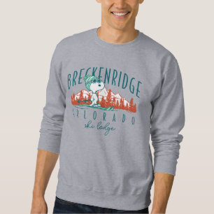 Sweatshirt cacahuètes   Snoopy Breckenridge Colorado