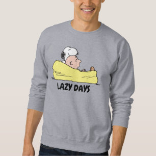 Sweatshirt cacahuètes Snoopy & Charlie Brown dans la chaise