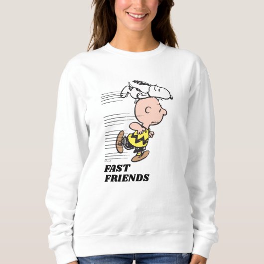 Sweatshirt cacahuètes | Snoopy & Charlie Brown Run (Devant)