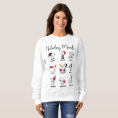 Sweatshirt cacahuètes | Snoopy Christmas Holiday Moods (Devant entier)