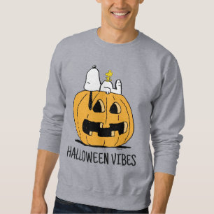 Sweatshirt cacahuètes Snoopy et Woodstock Jack-O-Lantern