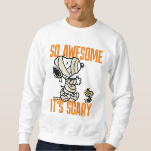 Sweatshirt cacahuètes   Snoopy et Woodstock Mummies