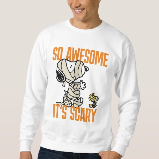 Sweatshirt cacahuètes | Snoopy et Woodstock Mummies (Devant)