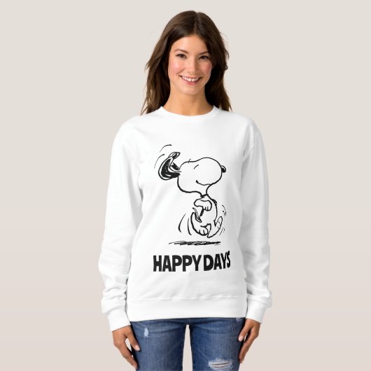 Sweatshirt cacahuètes | Snoopy Happy Dance (Devant entier)