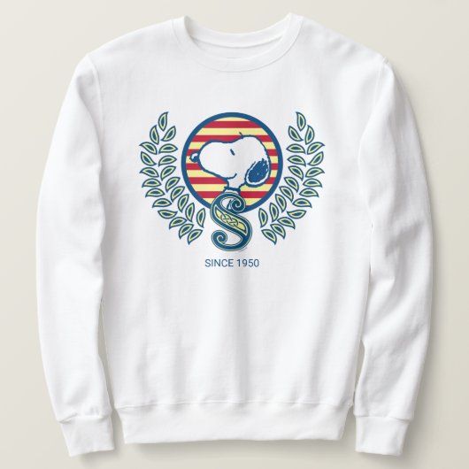 Sweatshirt cacahuètes | Snoopy Heraldry (Design devant)
