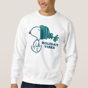 Sweatshirt cacahuètes Snoopy Holiday Happiness Heart