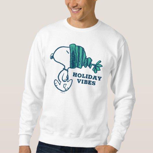 Sweatshirt cacahuètes | Snoopy Holiday Happiness Heart (Devant)