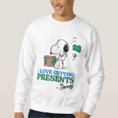 Sweatshirt cacahuètes | Snoopy I Love Obtenir des présentatio (Devant)