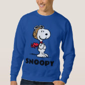 Sweatshirt cacahuètes | Snoopy L'As Volant (Devant)
