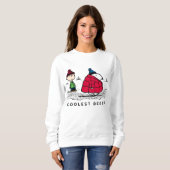 Sweatshirt cacahuètes | Snoopy & Linus Down Veste Remplie (Devant entier)