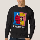 Sweatshirt cacahuètes | Snoopy & Lucy Half & Half (Devant)