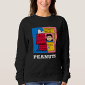 Sweatshirt cacahuètes | Snoopy & Lucy Half & Half (Devant)