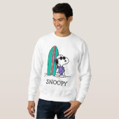 Sweatshirt cacahuètes | Snoopy Ocean High Tide (Devant entier)