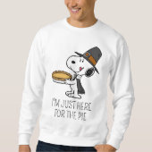 Sweatshirt cacahuètes | Snoopy Pilgrim (Devant)