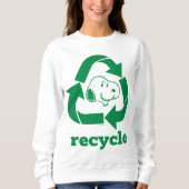 Sweatshirt cacahuètes | Snoopy Recycle Reuse (Devant)
