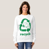 Sweatshirt cacahuètes | Snoopy Recycle Reuse (Devant entier)