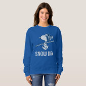 Sweatshirt cacahuètes | Snoopy Ski Trip (Devant entier)